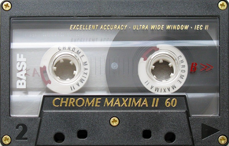 Compact Cassette: BASF  - Chrome Maxima II 60