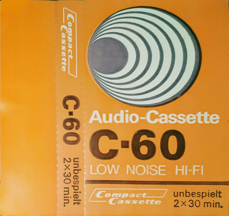 Compact Cassette Pinnacle 60 "white" Type I Normal Germany