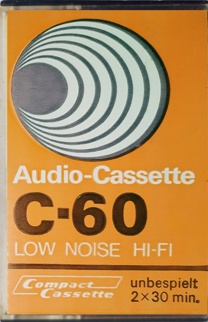 Compact Cassette Pinnacle 60 "white" Type I Normal Germany