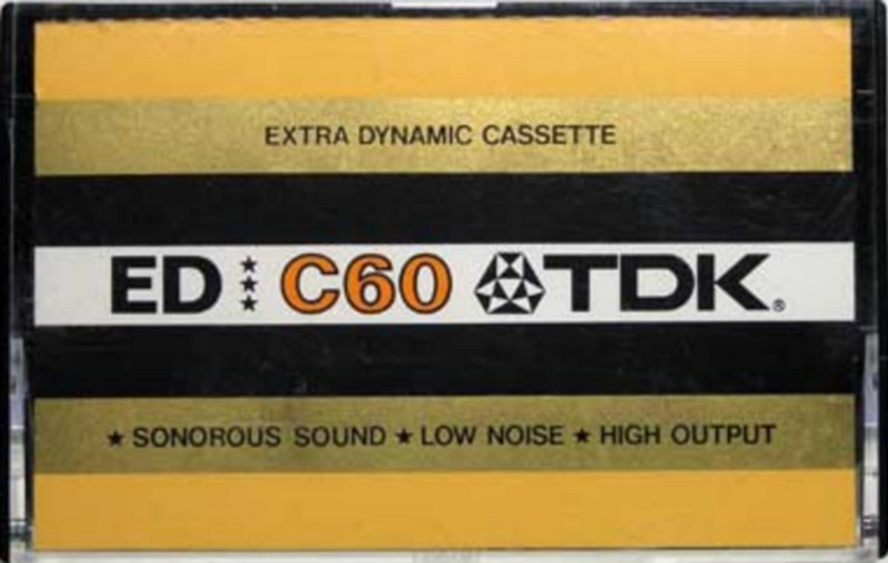 Compact Cassette TDK ED 60 Type I Normal 1973 Japan