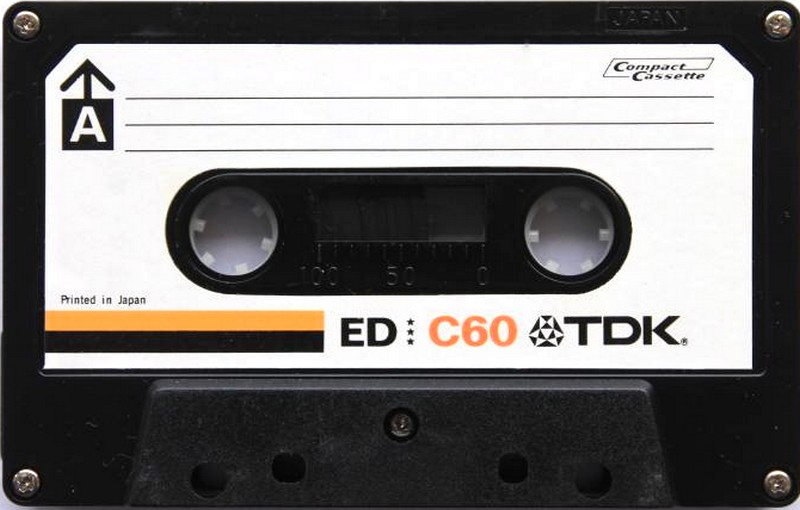 Compact Cassette TDK ED 60 Type I Normal 1973 Japan