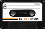 Compact Cassette TDK ED 60 Type I Normal 1973 Japan