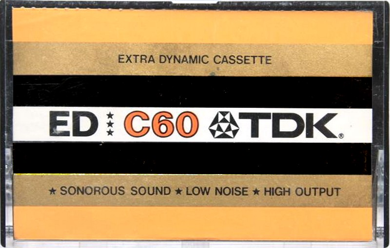 Compact Cassette TDK ED 60 Type I Normal 1973 Japan