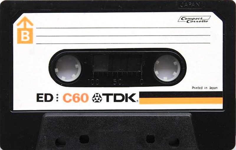Compact Cassette TDK ED 60 Type I Normal 1973 Japan