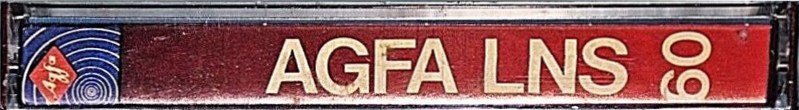 Compact Cassette AGFA LNS 60 Type I Normal 1980 Europe
