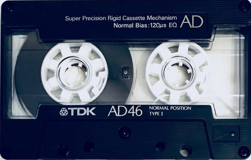 Compact Cassette TDK AD 46 Type I Normal 1988 Europe