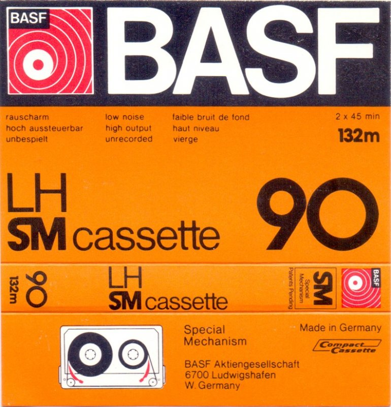 Compact Cassette: BASF  - LH 90