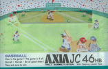 Compact Cassette AXIA JC 46 "JC 46 HB Baseball" Type I Normal 1987 Japan