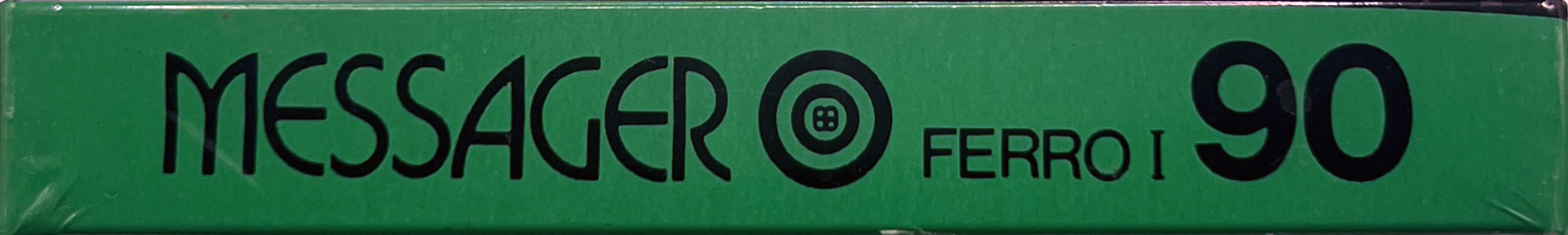 Compact Cassette Messager 90 "Ferro I" Type I Normal 1990 France