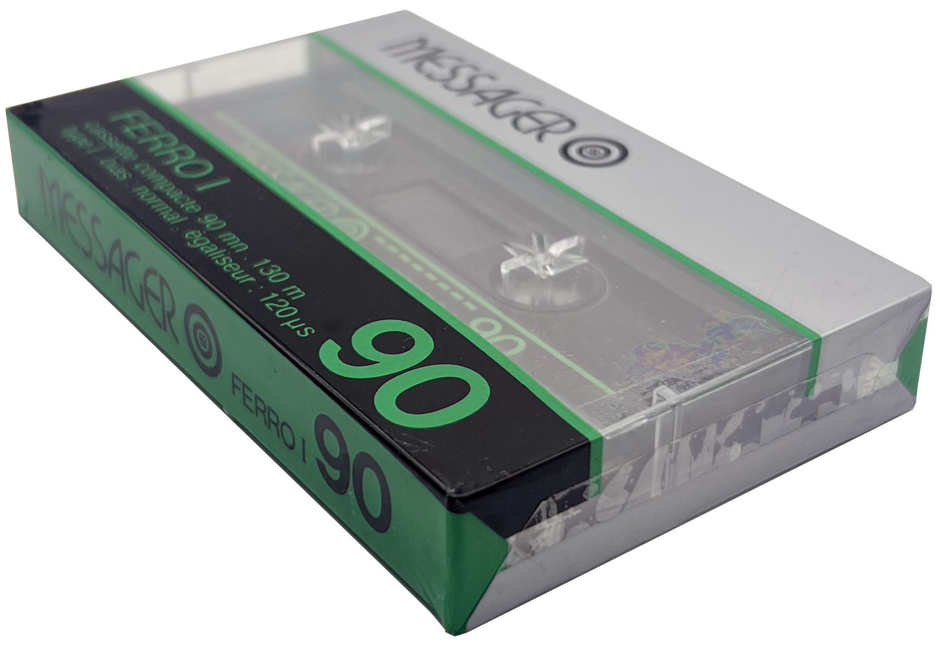 Compact Cassette Messager 90 "Ferro I" Type I Normal 1990 France