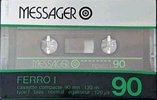 Compact Cassette Messager 90 "Ferro I" Type I Normal 1990 France