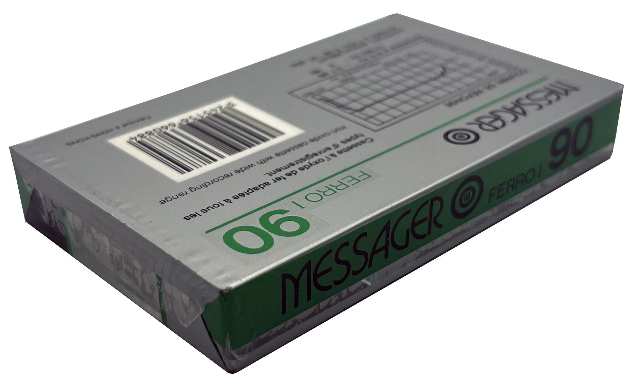 Compact Cassette Messager 90 "Ferro I" Type I Normal 1990 France