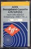Compact Cassette AGFA Super Ferro Dynamic "Bezugsband" Test Cassette 1972 Germany