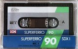 Compact Cassette ICM SDX I 90 Type I Normal 1987 Europe