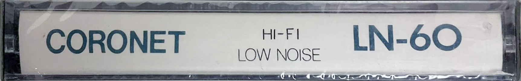 Compact Cassette Coronet 60 Type I Normal 1984 Japan