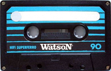Compact Cassette Watson Super Ferro 90 Type I Normal 1978 Europe