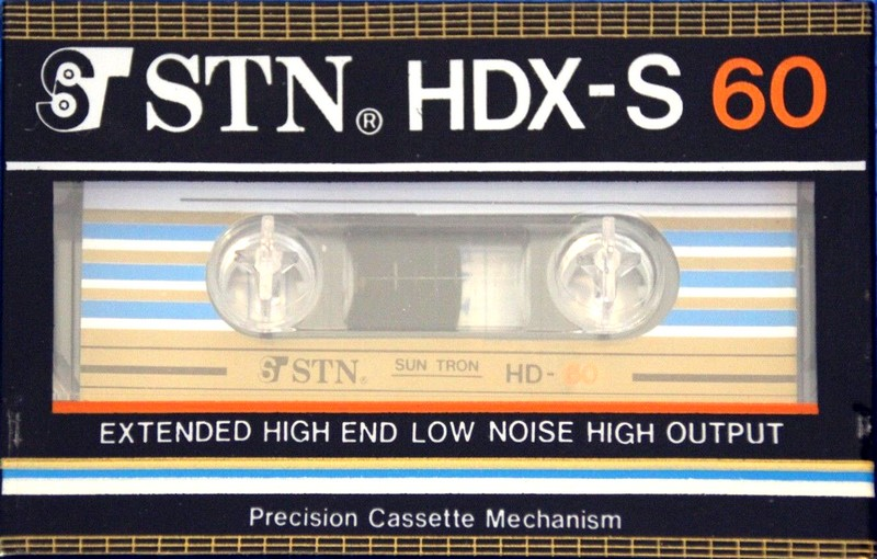 Compact Cassette STN 60 "HDX-S" Type I Normal Hong Kong