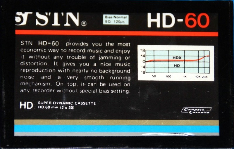 Compact Cassette:  STN -  60