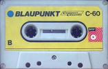 Compact Cassette Blaupunkt 60 "white Basf" Type I Normal 1978 Europe