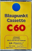 Compact Cassette Blaupunkt 60 "white Basf" Type I Normal 1978 Europe