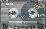 Compact Cassette BASF CE II Chrome Extra 120 Type II Chrome 1995 Europe