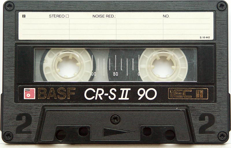 Compact Cassette: BASF  - Chromdioxid Super II 90