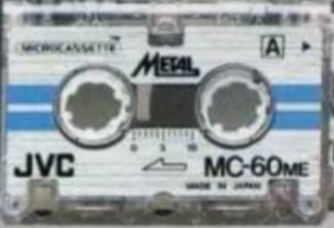 Microcassette:  JVC - ME 60