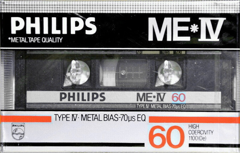 Compact Cassette: Philips  - Me-IV 60