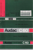 Compact Cassette Audac 60 Type I Normal Yugoslavia