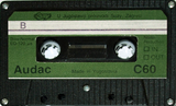 Compact Cassette Audac 60 Type I Normal Yugoslavia
