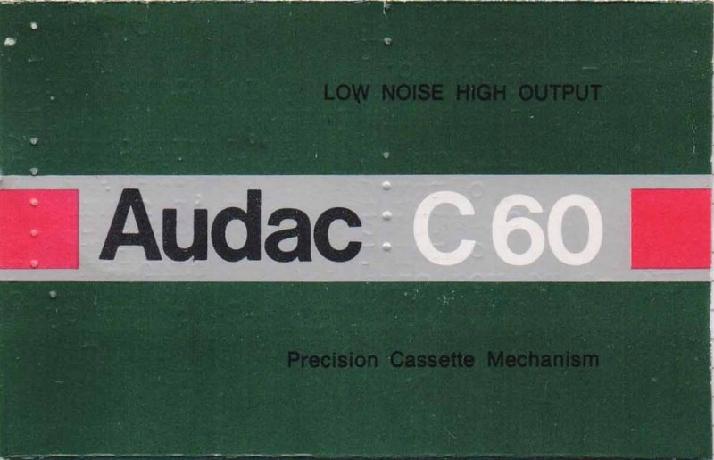 Compact Cassette:  Audac -  60