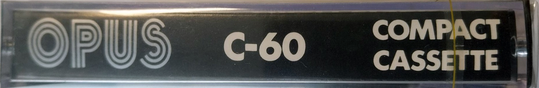 Compact Cassette Opus 60 "High Energy" Type I Normal Europe