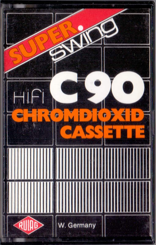 Compact Cassette Rulag Super Swing 90 Type II Chrome 1982 Germany