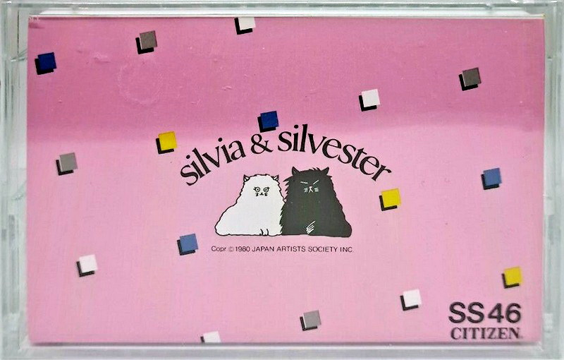 Compact Cassette Citizen Silvia & Silvester 46 Type I Normal 1980 Japan