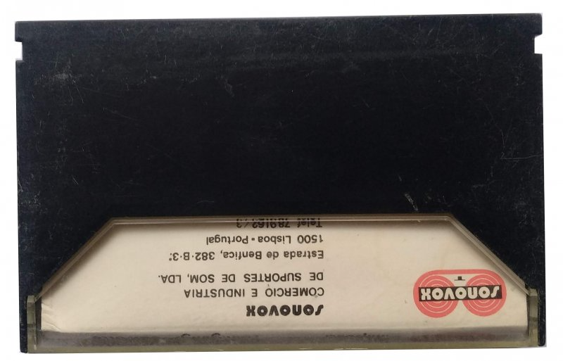 Compact Cassette Sonovox Cleaning Cassette 1980 Portugal