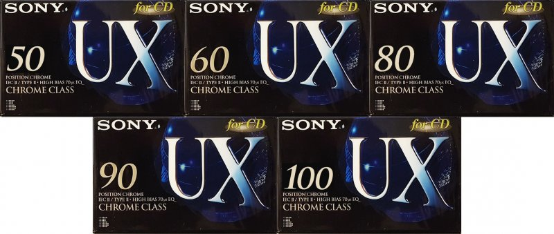 Compact Cassette: Sony  - UX 80