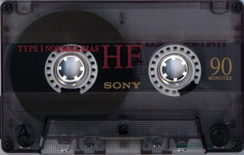 Compact Cassette Sony HF 90 Type I Normal 1992 North America