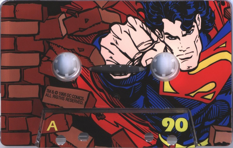 Compact Cassette BASF High Performance II 90 "Superman" Type II Chrome 1995 Europe