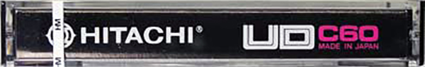 Compact Cassette Hitachi UD 60 Type I Normal 1976 Japan
