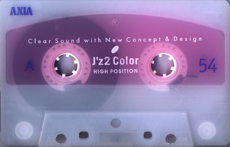 Compact Cassette: FUJI AXIA - J`z 2 Color 54