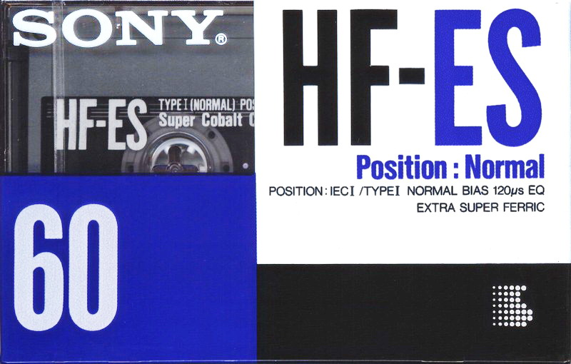 Compact Cassette: Sony  - HF-ES 60