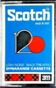 Compact Cassette Scotch Dynarange 120 Type I Normal 1972 Europe