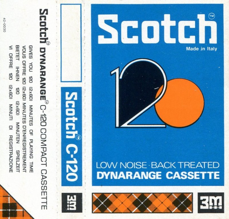 Compact Cassette: 3M Scotch - Dynarange 120