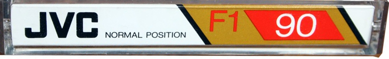 Compact Cassette JVC Dynarec F1 90 Type I Normal 1983 Europe