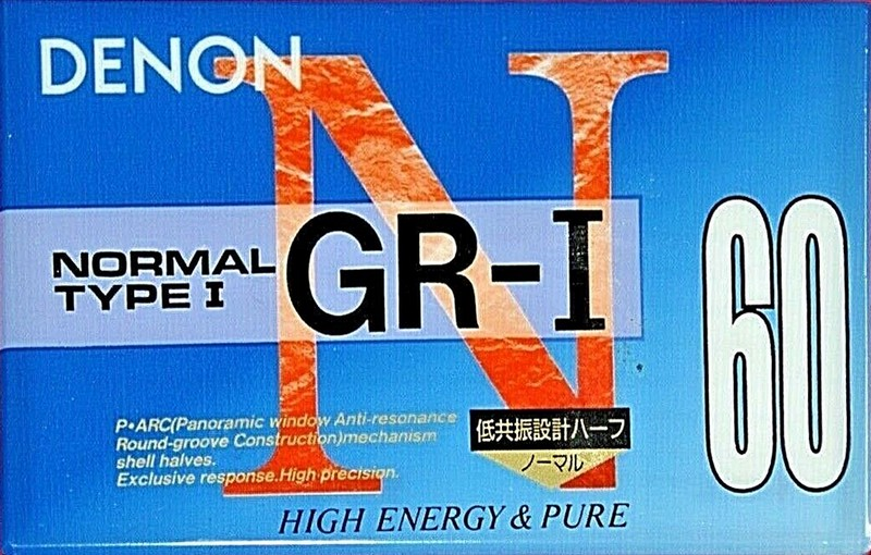 Compact Cassette: Nippon Columbia / Denon Denon - GR-I U 60