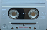 Compact Cassette Sony ES-II 50 "C-50ES2" Type II Chrome 1991 Japan
