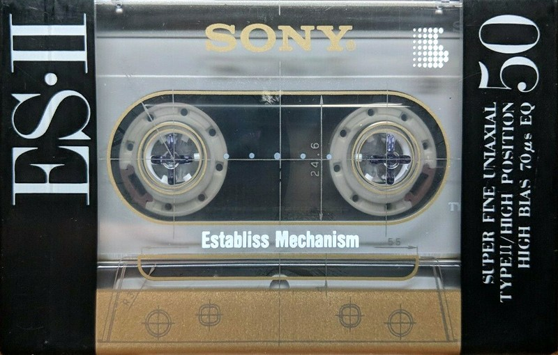 Compact Cassette: Sony  - ES-II 50