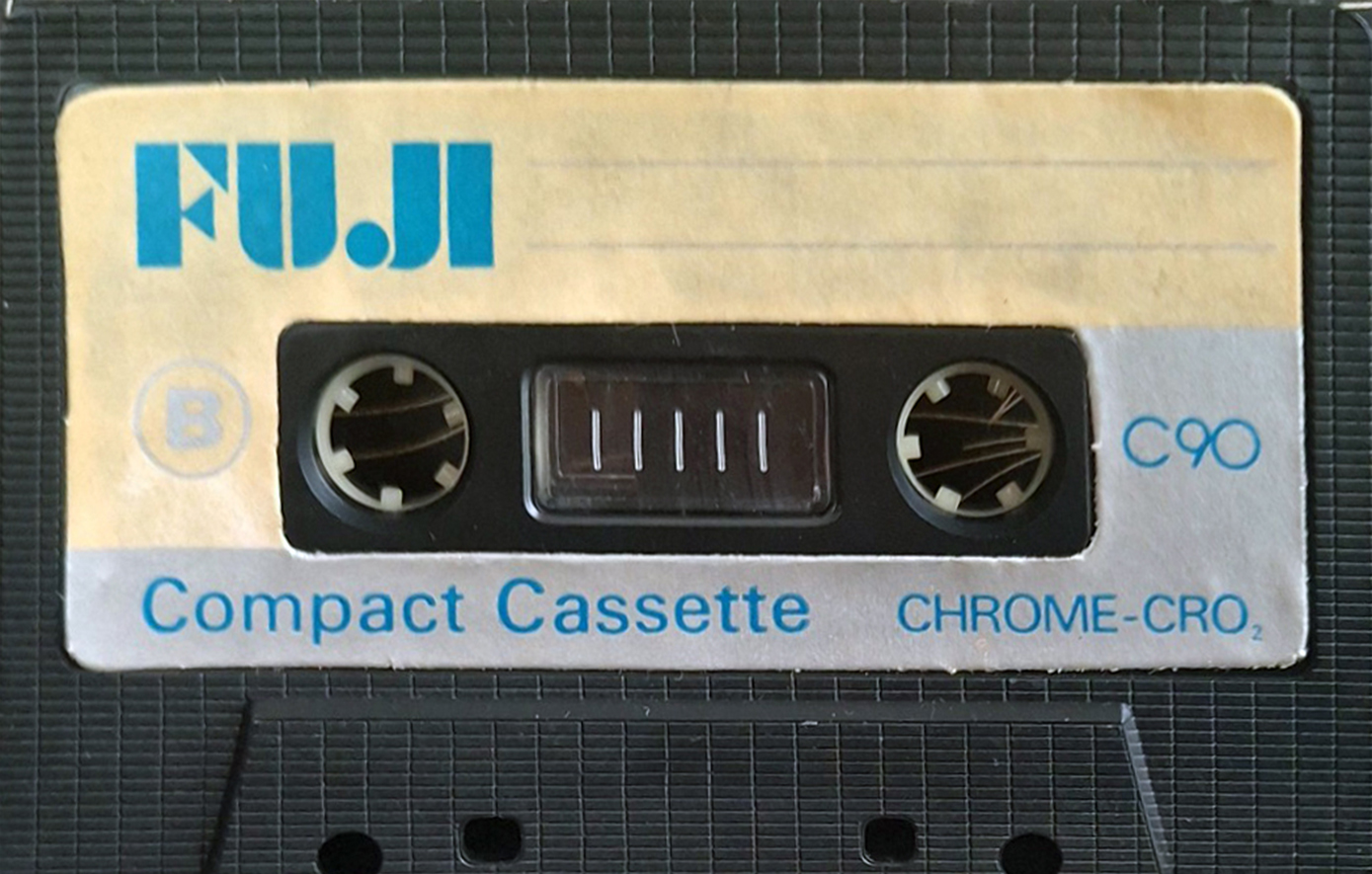 Compact Cassette Fuji 90 Type II Chrome 1976 Europe