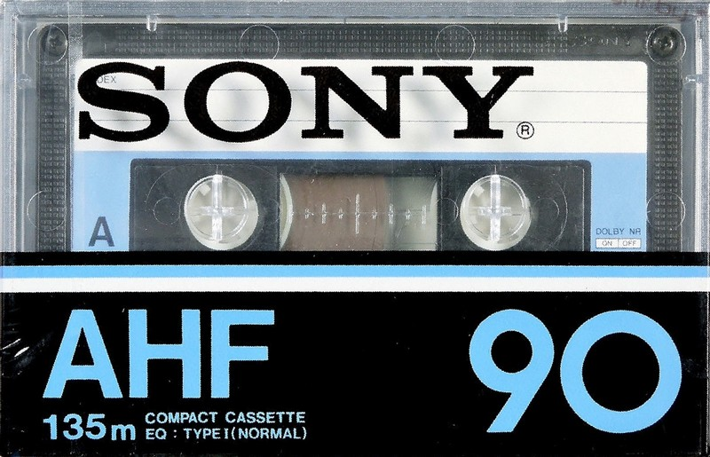 Compact Cassette Sony AHF 90 Type I Normal 1978 Japan
