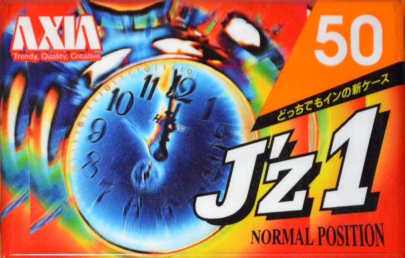 Compact Cassette AXIA J`z 1 50 "JZ1G 50" Type I Normal 1997 Japan